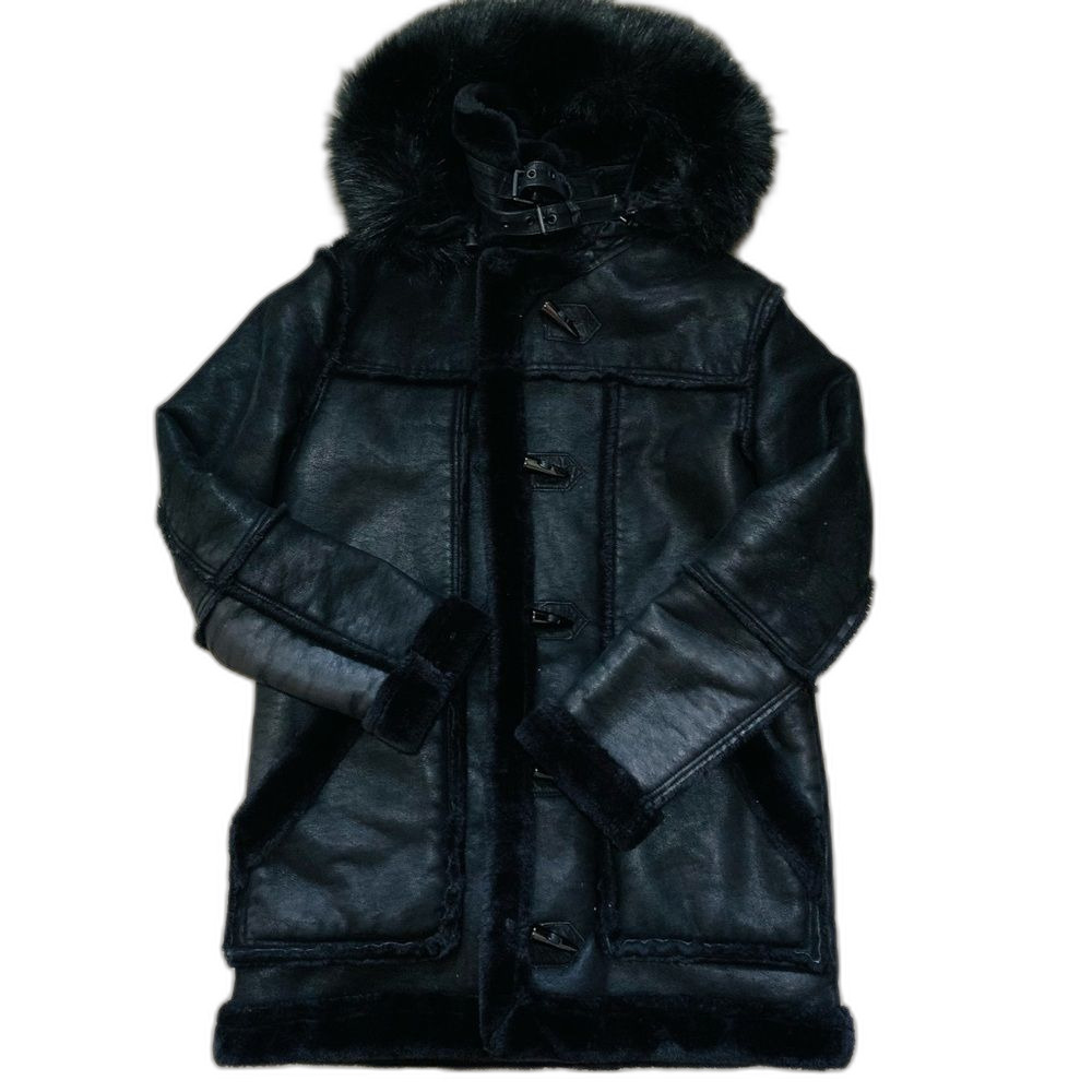 Jordan Craig Denali Shearling Jacket Black men’s medium